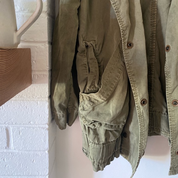 Zara Green Jacket Size Medium - Picture 5 of 6